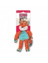 peluche pour chien floppy renard knots kong avec étiquette
