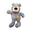 peluche pour chien wild ours knots kong grise