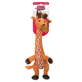 peluche pour chien shakers luvs girafe kong avec étiquette