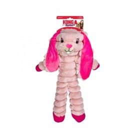 peluche pour chien Shakers Crumples Bunny XL KONG avec étiquette