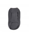 Pull pour chien gris coeur martin sellier de face