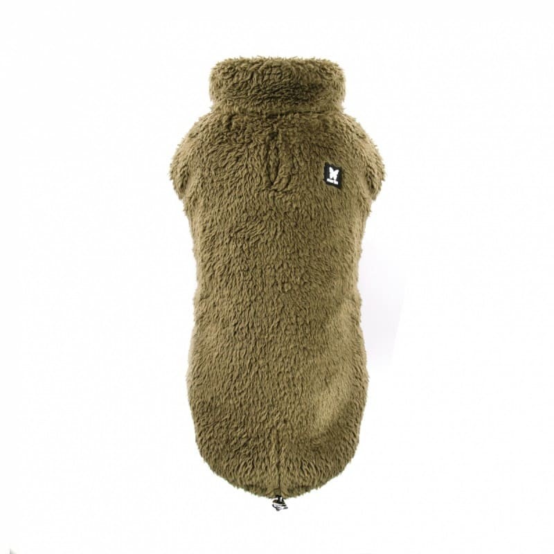 polaire pour chien kaki douillette martin sellier de dos
