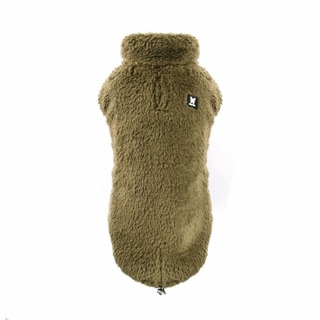polaire pour chien kaki douillette martin sellier de dos