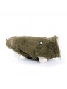 polaire pour chien kaki douillette martin sellier de profil