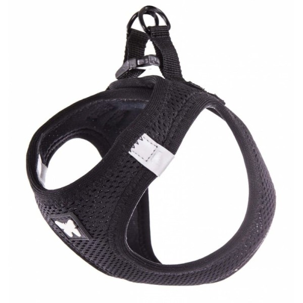Harnais pour chien noir mesh martin sellier