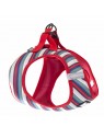 harnais pour chien rayé rouge mesh martin sellier