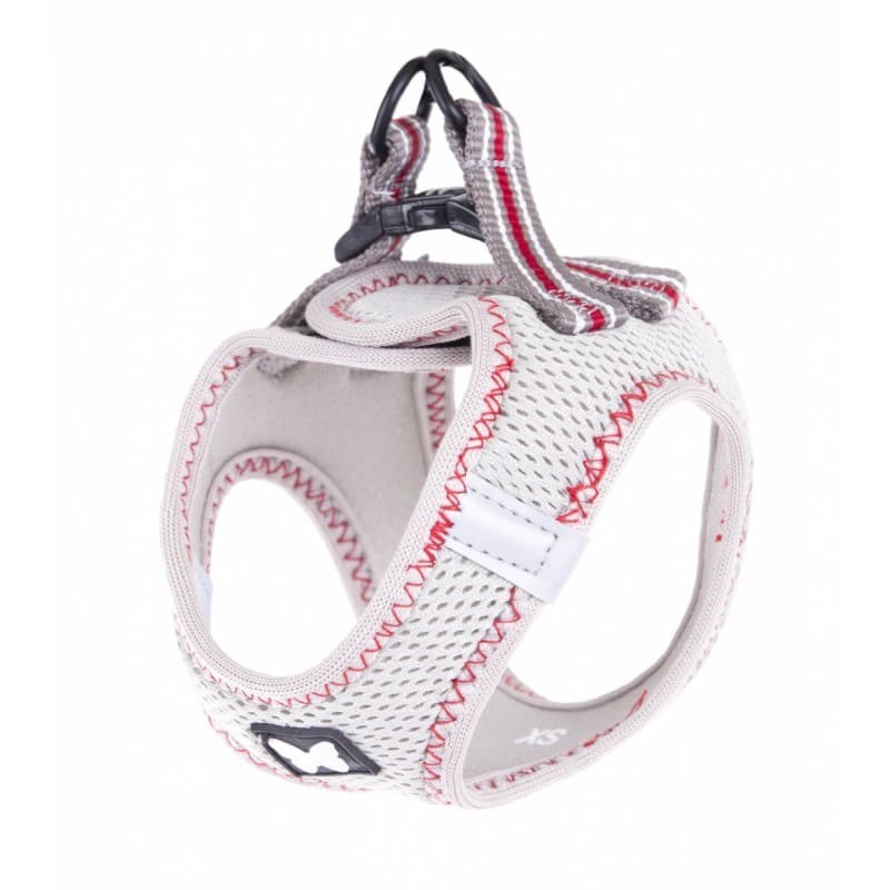 harnais pour chien trio gris mesh martin sellier