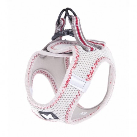 harnais pour chien trio gris mesh martin sellier
