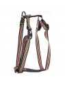 harnais pour chien trio noir orange martin sellier