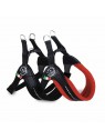 harnais pour chien réglable confort tre ponti disponible en rouge ou noir