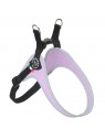 harnais pour chien mauve réglable réfléchissant pastel tre ponti