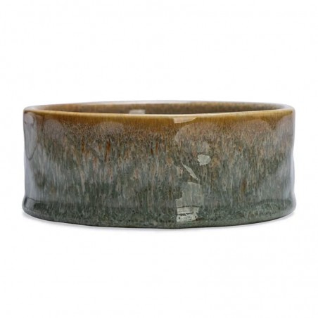 Gamelle pour chien en céramique verte JACE  Designed by Lottte
