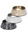 Gamelle motif marbre beige pour chien designed by lotte existe aussi en blanc ou noir