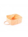 Gamelle pour chien pliable en silicone orange MARTIN SELLIER