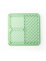 Tapis de léchage pour chien vert en silicone trio MARTIN SELLIER