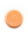 Gamelle de léchage pour chien orange en silicone MARTIN SELLIER avec ventouse à l'arrière