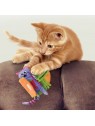 chat qui joue avec le jouet pour chat pull a partz purrito kong