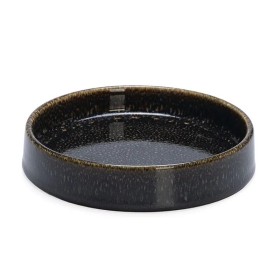 gamelle pour chat noire en céramique jace designed by lotte