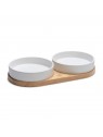 gamelle pour chat en céramique dinner set LOJS designed by lotte