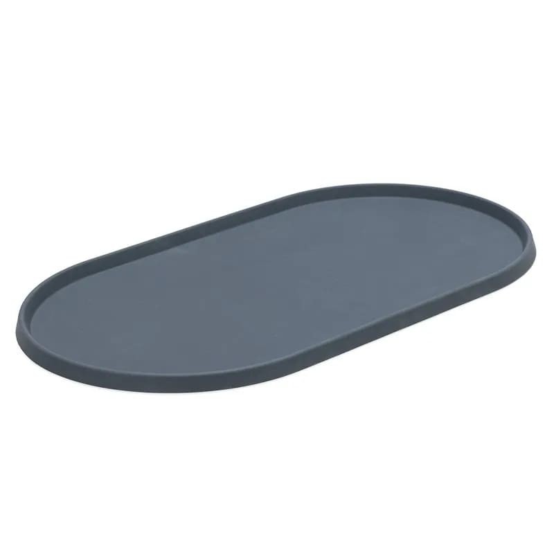 Set de table pour chat gris en silicone Designed by Lotte