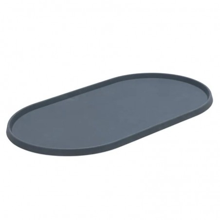 Set de table pour chat gris en silicone Designed by Lotte