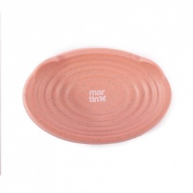 autre vue de la gamelle pour chat ondulée mélaminée collection élégance martin sellier