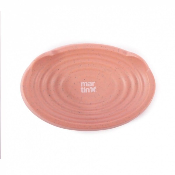 autre vue de la gamelle pour chat ondulée mélaminée collection élégance martin sellier