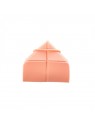 gamelle pour chat piable silicone rose martin sellier pliée
