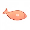 tapis de léchage pour chat rose en silicone poisson martin sellier de dos