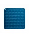 Tapis de léchage pour chat bleu silicone carré MARTIN SELLIER