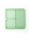 tapis de léchage pour chat vert silicone trio martin sellier