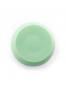 gamelle de léchage pour chat verte en silicone martin sellier avec ventouse à l'arrière