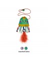 jouet pour chat teaser jellyfish kong coloris aléatoire