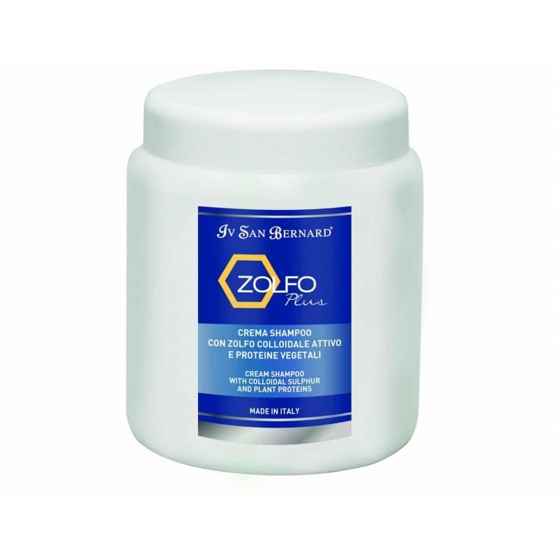 shampooing crème pour chat zolfo iv san bernard 1L