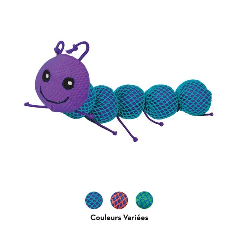 jouet pour chat nibble bestioles kong coloris selon arrivage