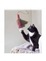 chat qui joue avec le jouet pour chat Cat wubba kong
