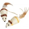 jouet pour chat en sisal souris Zolux coloris selon arrivage