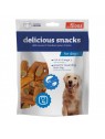 friandises pour chien roulés saumon et épinards Les Filous dans emballage