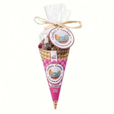 Friandises pour chien cornet boeuf cooka 's cookies