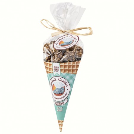 friandises pour chien cornet poulet et thon cooka's cookies