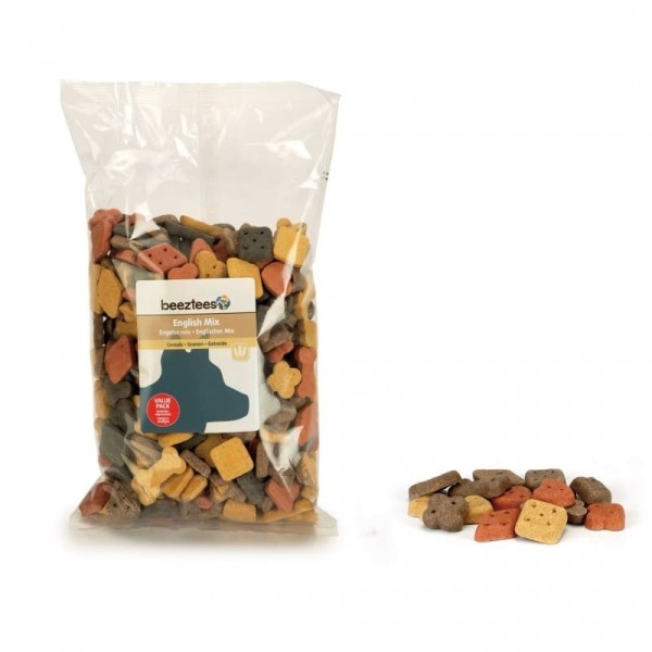 sachet de friandises pour chien mix anglais beeztees