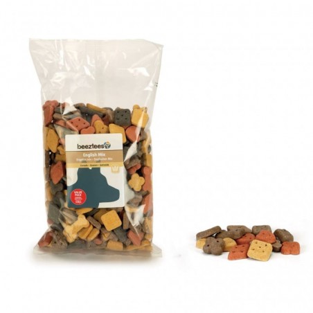 sachet de friandises pour chien mix anglais beeztees
