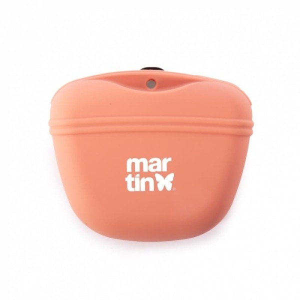 pochette à friandises pour chien rose silicone MARTIN SELLIER