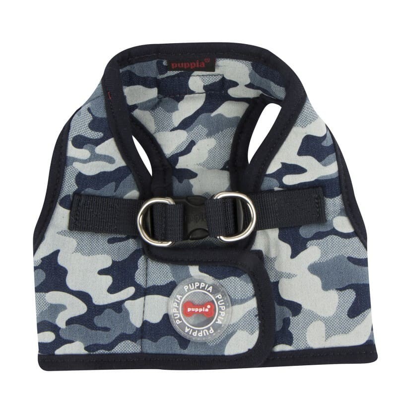 harnais veste pour chien camouflage bobby puppia de dos