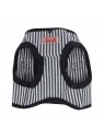 harnais veste pour chien bobby rayé puppia de face