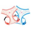 Harnais pour chien lobelia Pinkaholic disponible en bleu ou rose