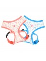 Harnais pour chien lobelia Pinkaholic disponible en bleu ou rose