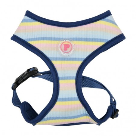 harnais pour chien bleu Maire Pinkaholic de face