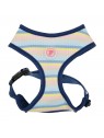 harnais pour chien bleu Maire Pinkaholic de face