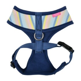 harnais pour chien bleu Maire Pinkaholic de dos